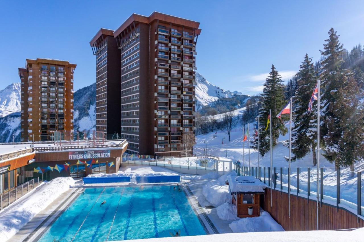 Appartement Avec Balcon Au Pied Des Pistes De Ski Villarembert 외부 사진